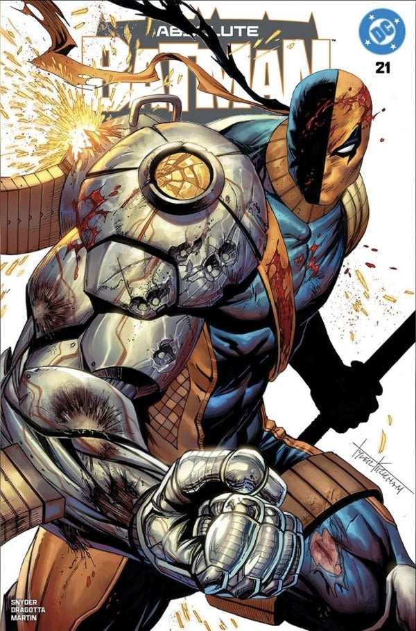 ABSOLUTE BATMAN #21 TYLER KIRKHAM DEATHSTROKE EXCLUSIVE TRADE DRESS