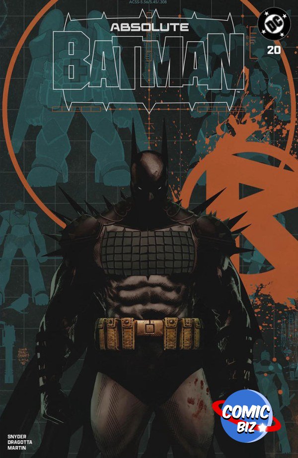 ABSOLUTE BATMAN #20 (2026) TIM BRADTREET EXCLUSIVE TRADE DRESS VARIANT COVER