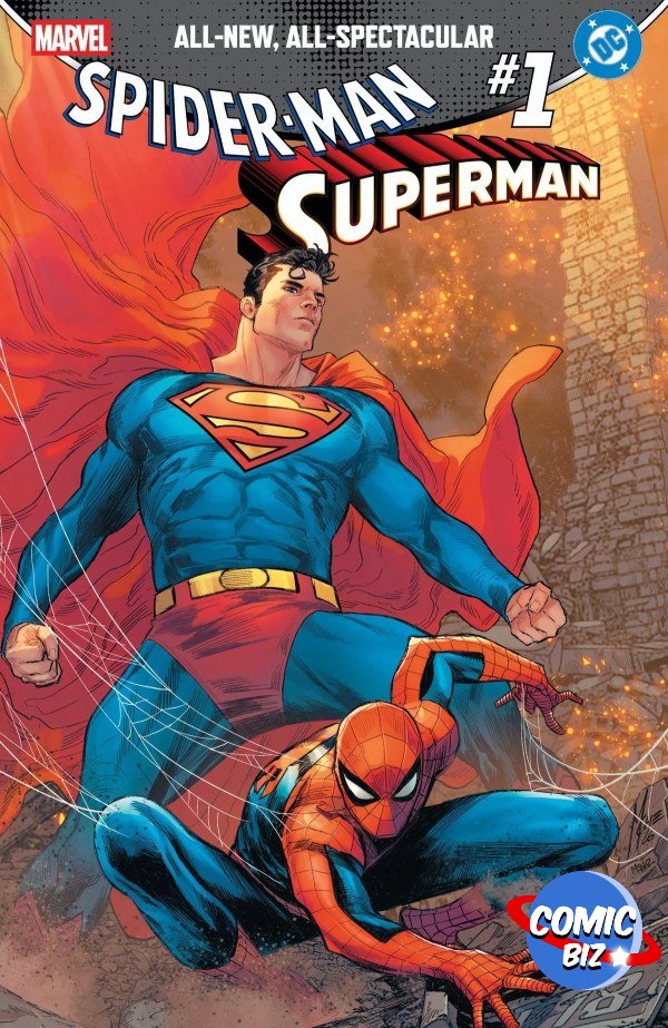 MARVEL DC SPIDER-MAN SUPERMAN #1 (2026) CHECCHETTO EXCLUSIVE TRADE DRESS VAR