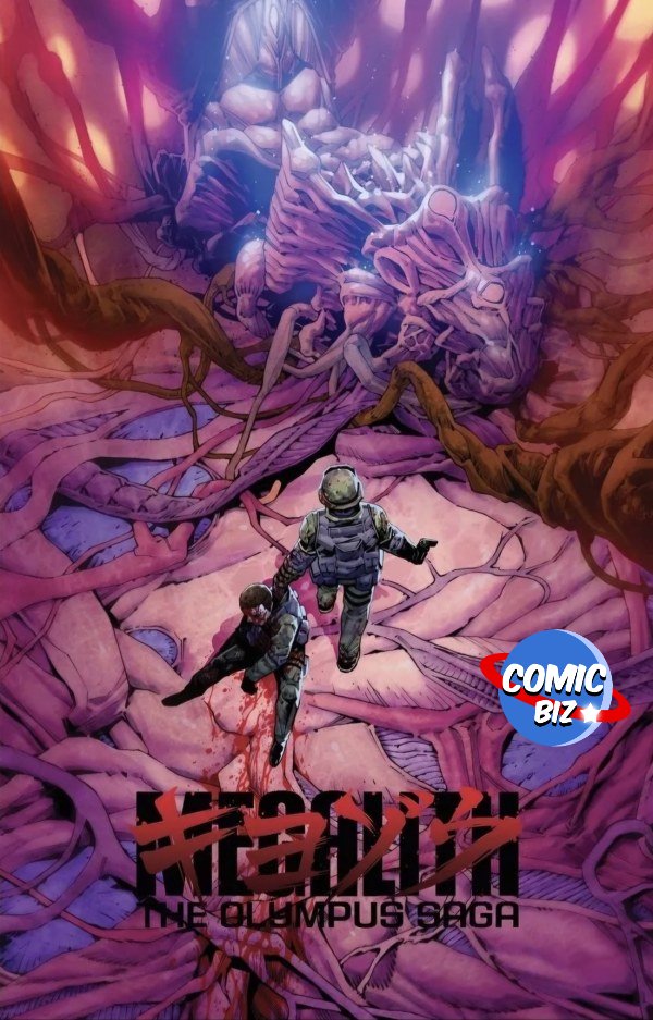 MEGALITH THE OLYMPUS SAGA #1 WEI AKIRA EXCLUSIVE HOMAGE COVER LTS 500!