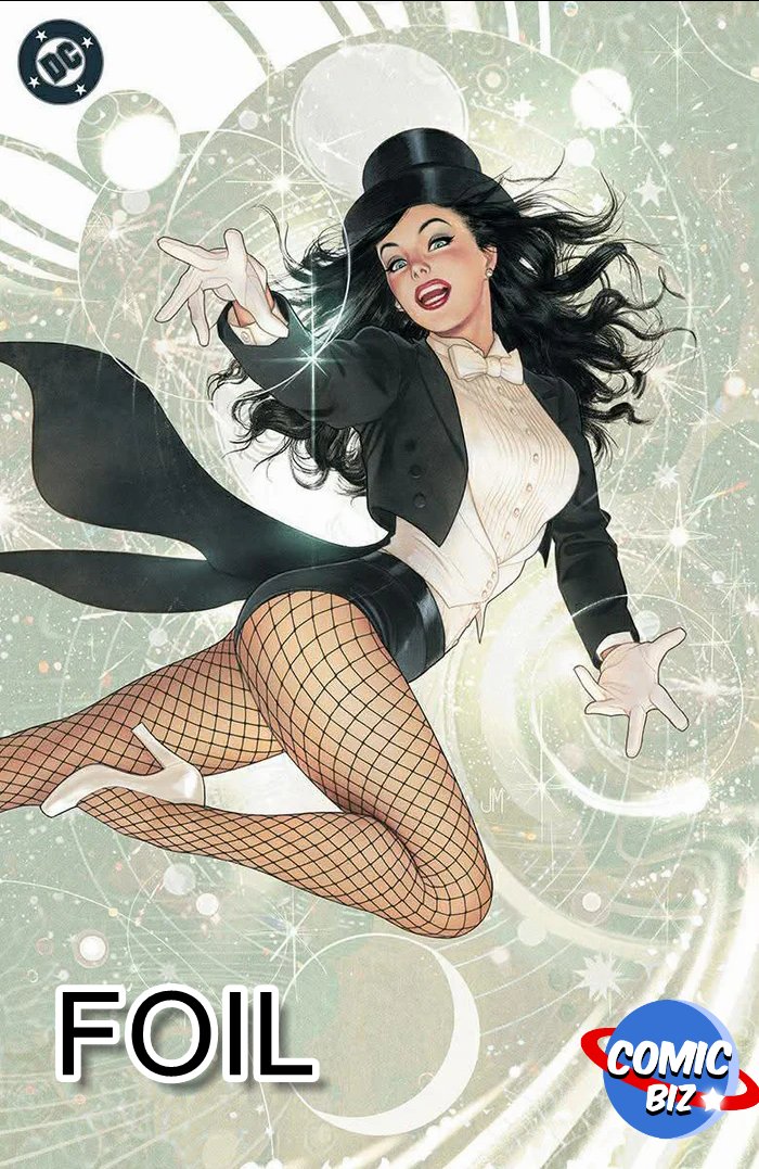 ZATANNA #1 (2026) JOSHUA MIDDLETON EXCLUSIVE VIRGIN FOIL VARIANT COVER