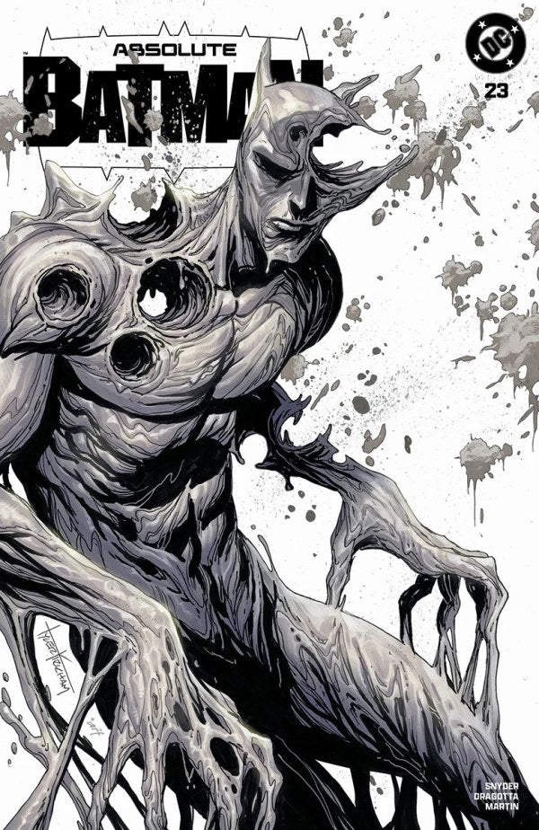 ABSOLUTE BATMAN #23 TYLER KIRKHAM EXCLUSIVE CLAYFACE BATTLE DAMAGED TRADE DRESS VARIANT IN STOCK NOW!