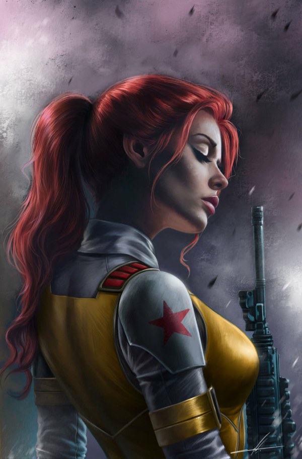 G.I. JOE #16 CARLA COHEN CONNECTING SHARED FOIL VIRGIN VARIANT