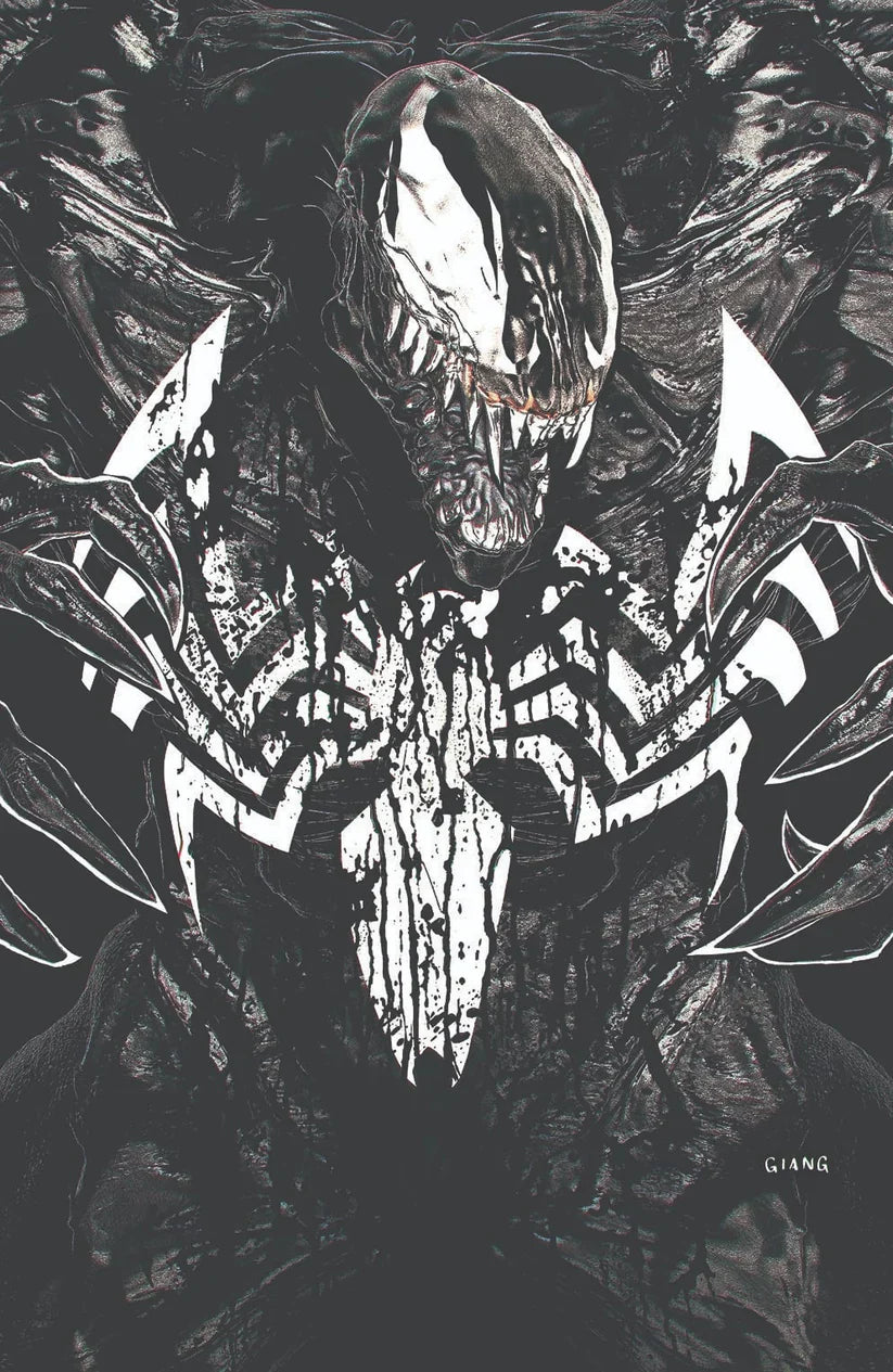 VENOM BLACK WHITE AND BLOOD #1 JOHN GIANG VIRGIN EXCLUSIVE