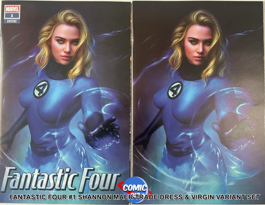 FANTASTIC FOUR #1 (2025) SHANNON MAER TRADE DRESS & VIRGIN VARIANT SET