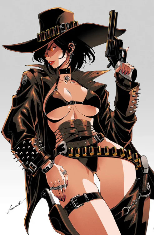 GUN HONEY DOUBLES DOWN #1 (OF 4) GODTAIL EXCLUSIVE VIRGIN WHITE