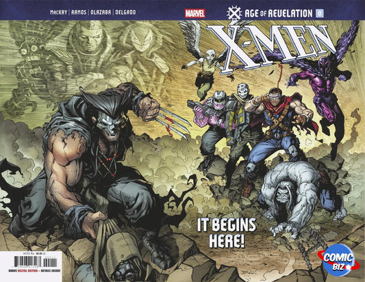 X-MEN AGE OF REVELATION #0 (2025) RYAN STEGMAN WRAPAROUND COVER