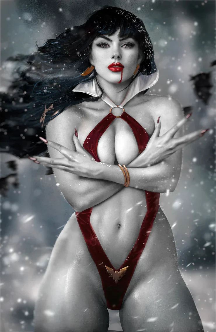 VAMPIRELLA #2 (2026) SHIKARII COLOUR HOLD VIRGIN VARIANT- LIMITED TO 500 COPIES