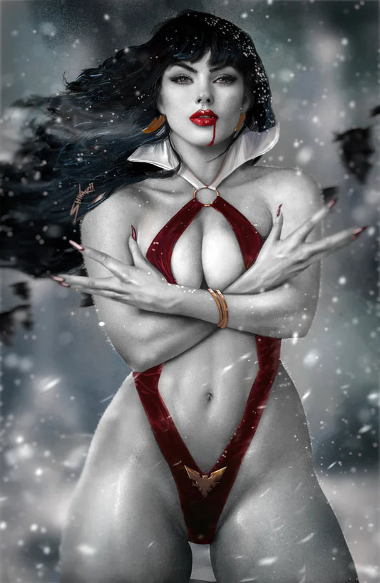 VAMPIRELLA #2 (2026) SHIKARII COLOUR HOLD VIRGIN VARIANT- LIMITED TO 500 COPIES