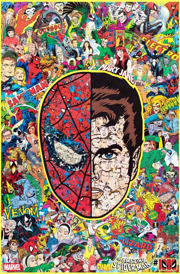 AMAZING SPIDER-MAN #1000 CVR G MR GARCIN VARIANT PRE-ORDER FOR 30 SEPT RELEASE (Copy) (Copy) (Copy)