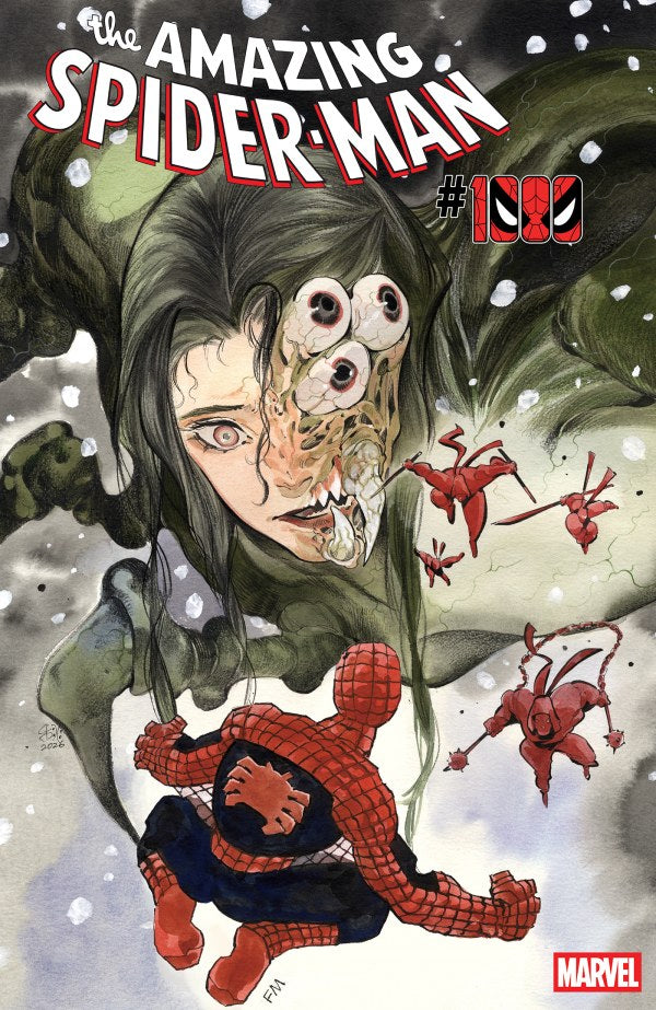 AMAZING SPIDER-MAN #1000 CVR I MOMOKO & FRANK MILLER VARIANT PRE-ORDER FOR 30 SEPT RELEASE (Copy) (Copy) (Copy) (Copy)