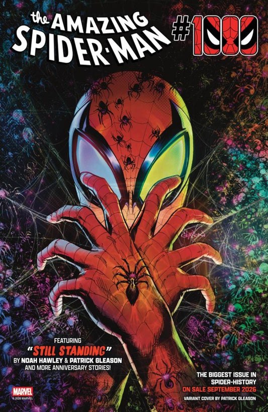 AMAZING SPIDER-MAN #1000 CVR T PATRICK GLEASON WEB-HEAD VARIANT PRE-ORDER FOR 30 SEPT RELEASE (Copy) (Copy) (Copy) (Copy) (Copy) (Copy) (Copy)