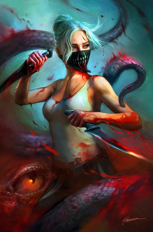 SOMETHING IS KILLING THE CHILDREN #1 (10TH PRINT) SHANNON MAER VIRGIN BLUE FOIL EXCLUSIVE