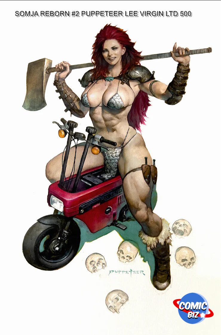 SONJA REBORN #2 EXCLUSIVE PUPPETEER LEE VIRGIN VARIANT  LTD 500