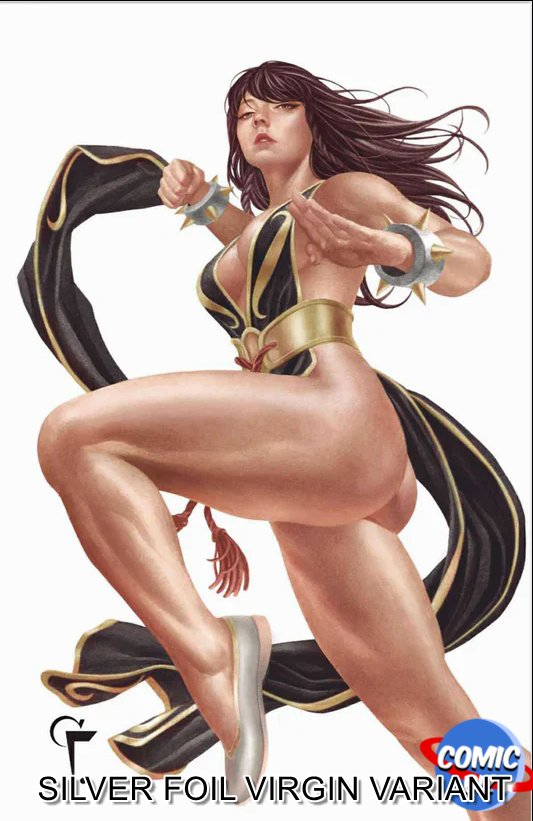 STREET FIGHTER #1  2025 ED FELIX LEON EXCLUSIVE WHITE VIRGIN VARIANT COVER