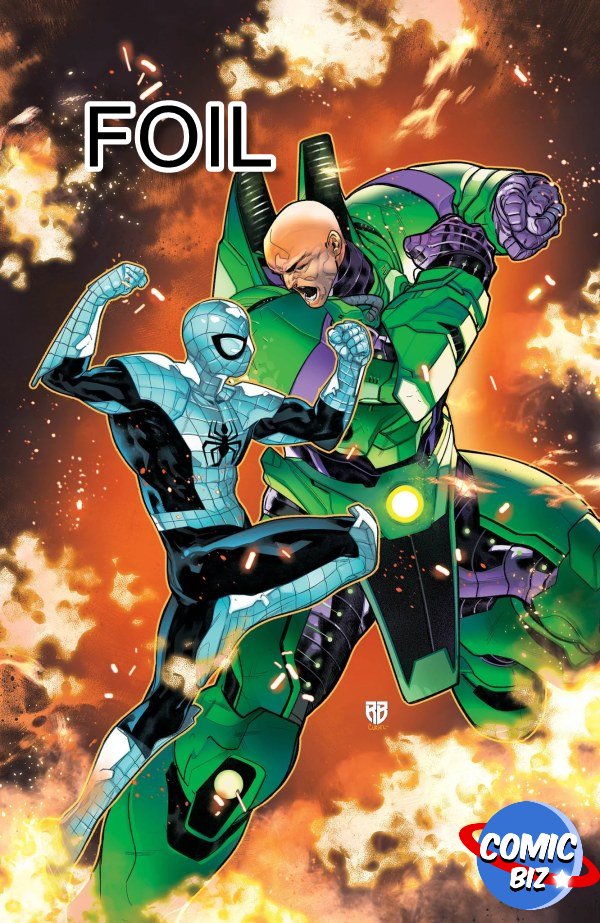 MARVEL DC SPIDER-MAN SUPERMAN #1 (2026) RB SILVA EXCLUSIVE VIRGIN FOIL VARIANT COVER