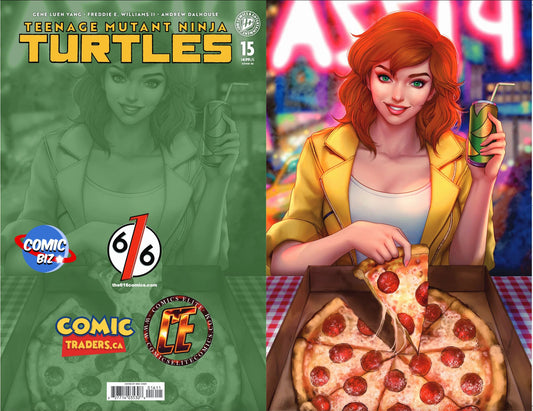 TEENAGE MUTANT NINJA TURTLES #15 ERIC WEIJIC CHEN VIRGIN VARIANT COVER LTD 600