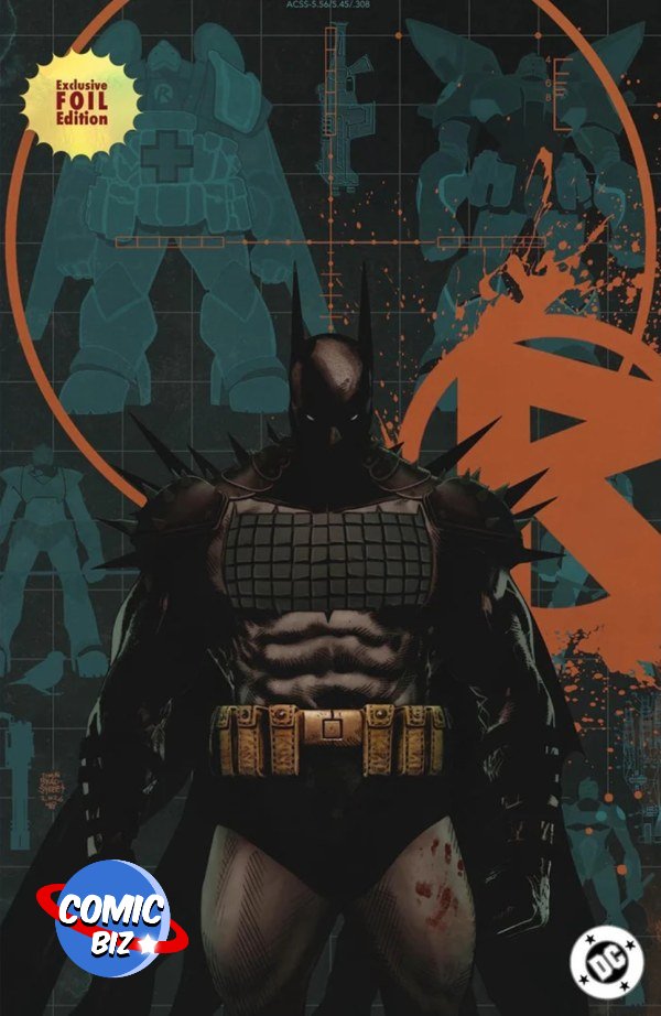 ABSOLUTE BATMAN #20 (2026)  TIM BRADTREET EXCLUSIVE VIRGIN FOIL VARIANT COVER