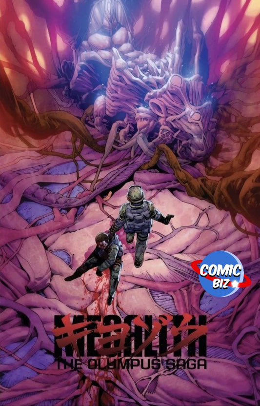 MEGALITH THE OLYMPUS SAGA #1 WEI AKIRA EXCLUSIVE HOMAGE COVER  LTS 500!