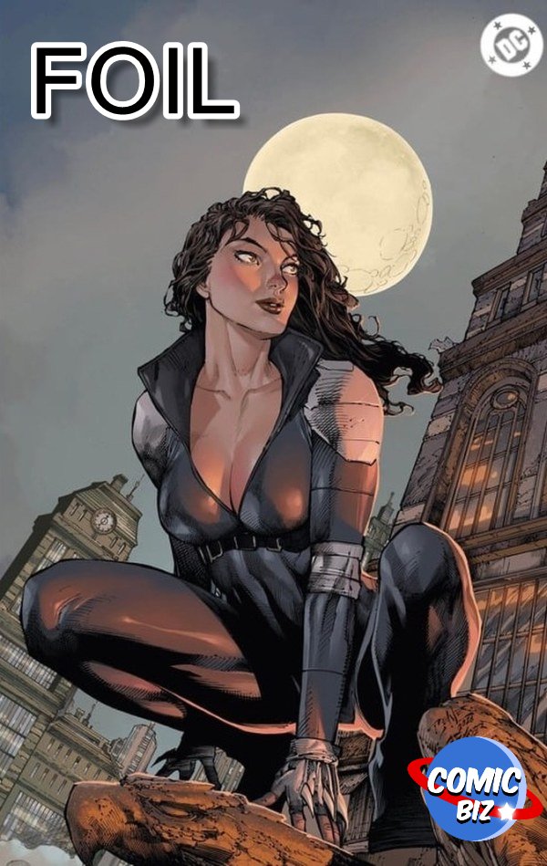 ABSOLUTE CATWOMAN #1 ED BENES EXCLUSIVE VIRGIN FOIL VARIANT COVER
