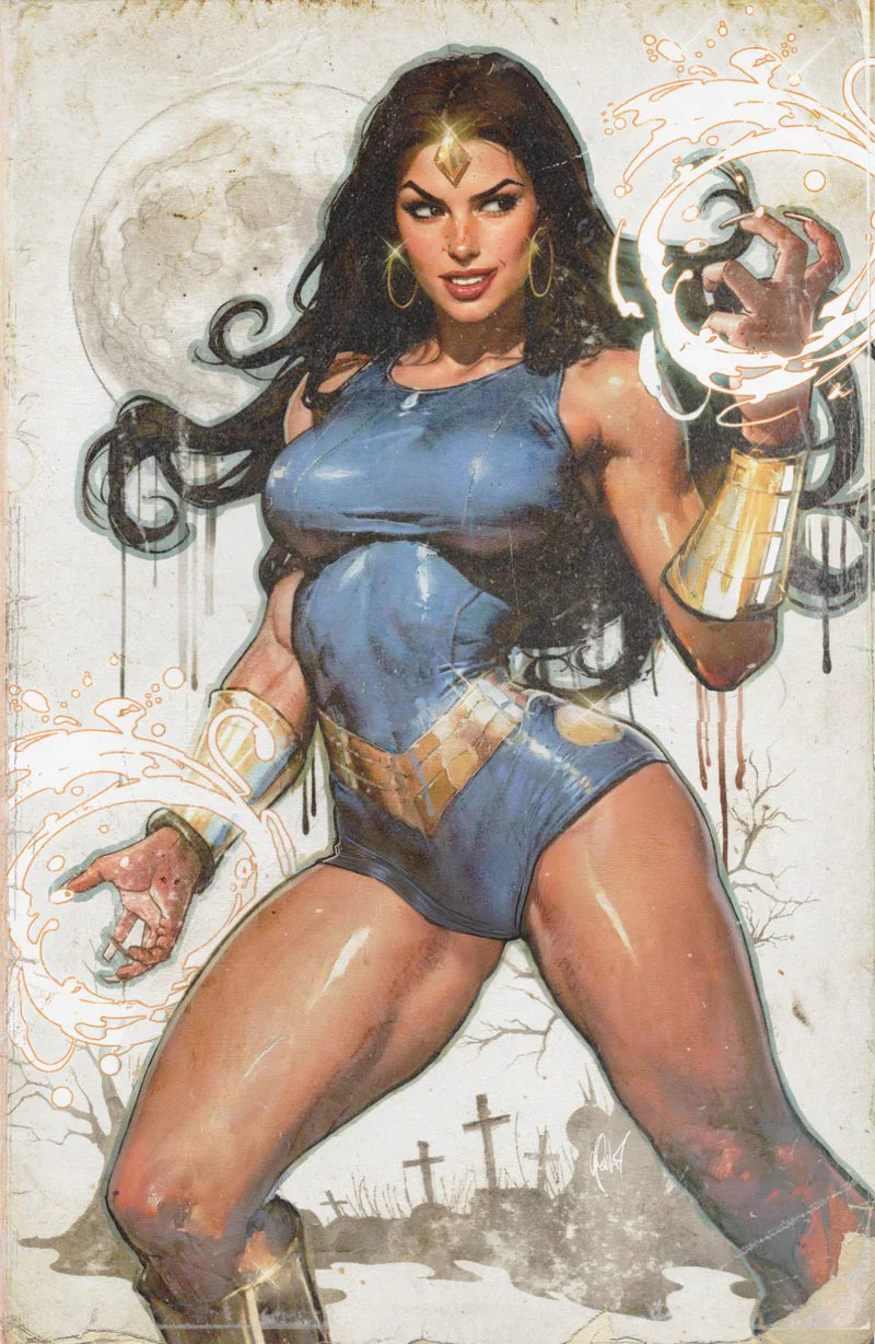THUNDARR THE BARBARIAN #1 CEDRIC POULAT EXCLUSIVE VIRGIN WHITE VARIANT