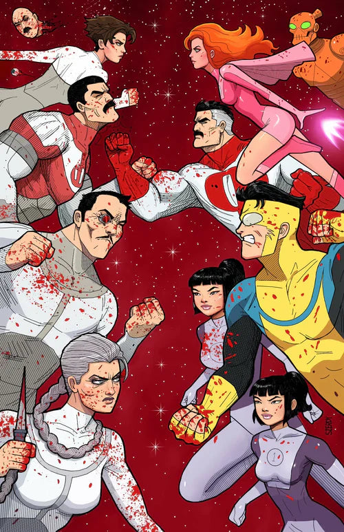 INVINCIBLE RETURNS (FACSIMILE EDITION) #1 NATHAN SZERDY ALPHA EXCLUSIVE MATTE FOIL VIRGIN