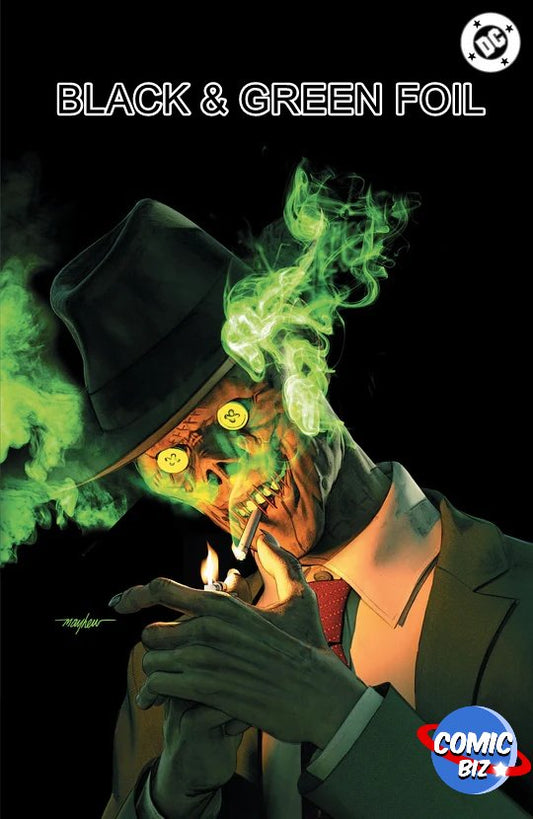 ABSOLUTE BATMAN #21 MIKE MAYHEW EXCLUSIVE BLACK & GREEN VIRGIN FOIL VARIANT COVER - IN STOCK NOW!