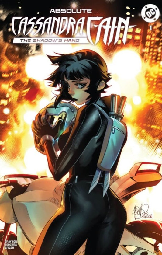 ABSOLUTE CASSANDRA CAIN: THE SHADOW'S HAND #1 MIRKA ANDOLFO EXCLUSIVE TRADE DRESS VARIANT COVER
