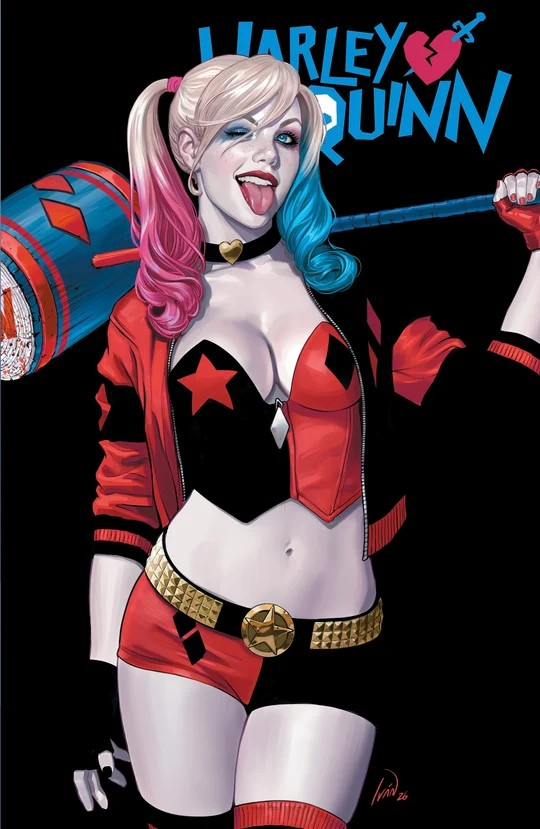 HARLEY QUINN #66 (2026) EXCLUSIVE IVAN TALAVERA TRADE DRESS VARIANT COVER