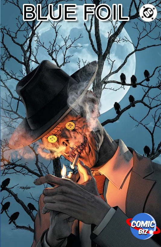 ABSOLUTE BATMAN #21 MIKE MAYHEW EXCLUSIVE BLUE VIRGIN FOIL VARIANT COVER - IN STOCK NOW!