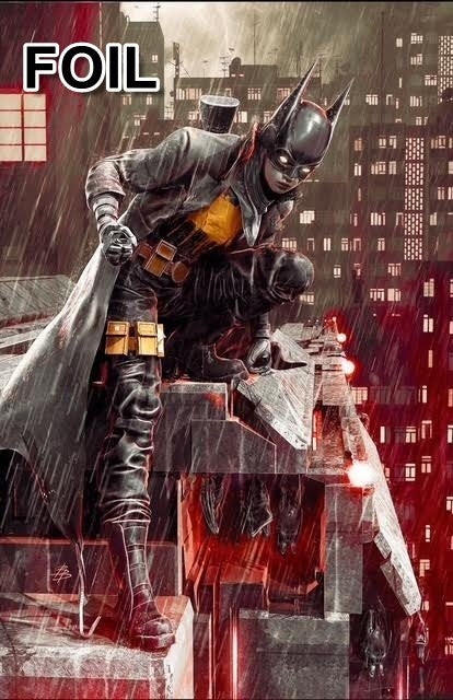 ABSOLUTE BATMAN #24 BJORN BARENDS EXCLUSIVE VIRGIN FOIL VARIANT COVER