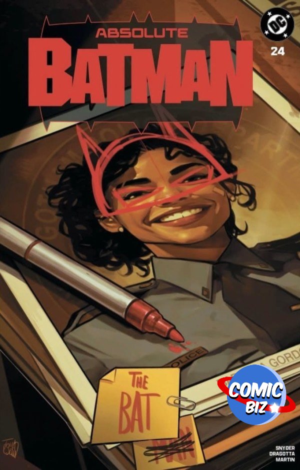 ABSOLUTE BATMAN #24 FRANCESCO TOMASELLI  EXCLUSIVE TRADE DRESS VARIANT COVER