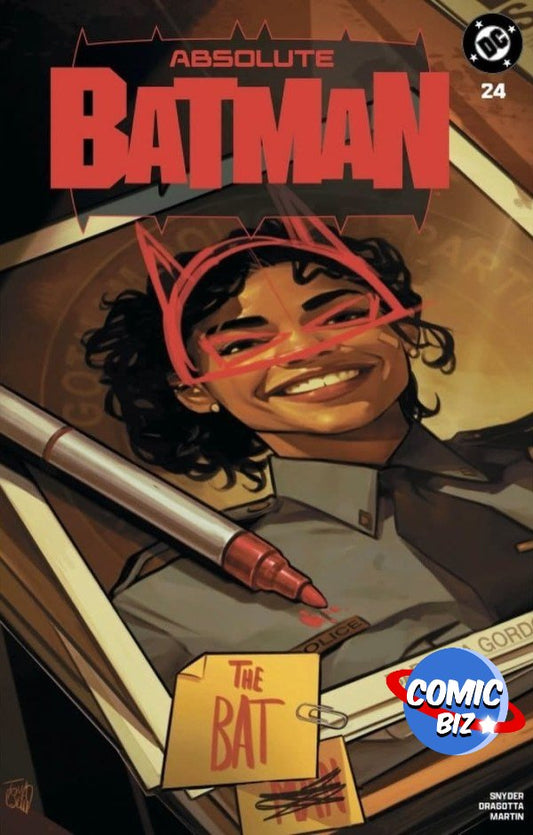 ABSOLUTE BATMAN #24 FRANCESCO TOMASELLI  EXCLUSIVE TRADE DRESS VARIANT COVER