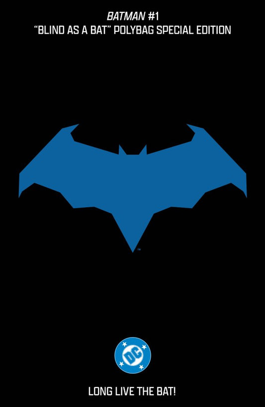 PRE-ORDER SEPTEMBER 3RD BATMAN #1 COVER N BLIND AS A BAT BLING BAG FOIL VARIANT (2025)