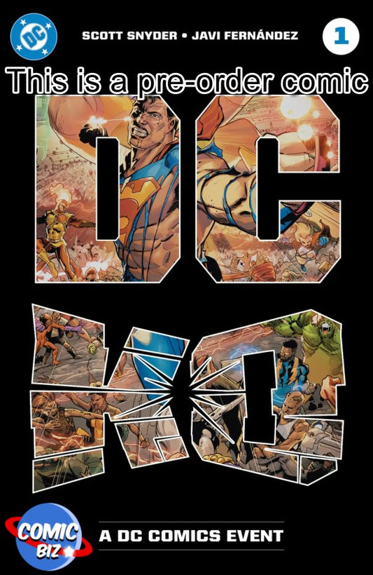 PRE-ORDER 8TH OCTOBER DC KO #1 (2025) MAIN COVER