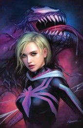 ALL NEW SPIDER-GWEN (2025) SHANNON MAER EXCLUSIVE VIRGIN VARIANT COVER LTD 1,000