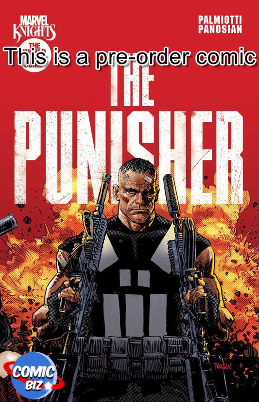 PRE-ORDER 8TH OCTOBER MARVEL KNIGHTS PUNISHER #1 (2025) MAIN COVER