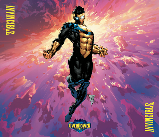 OVERPOWER TCG: SKYBOUND - INVINCIBLE PREMIUM INVINCIBLE DOUBLE PLAYMAT