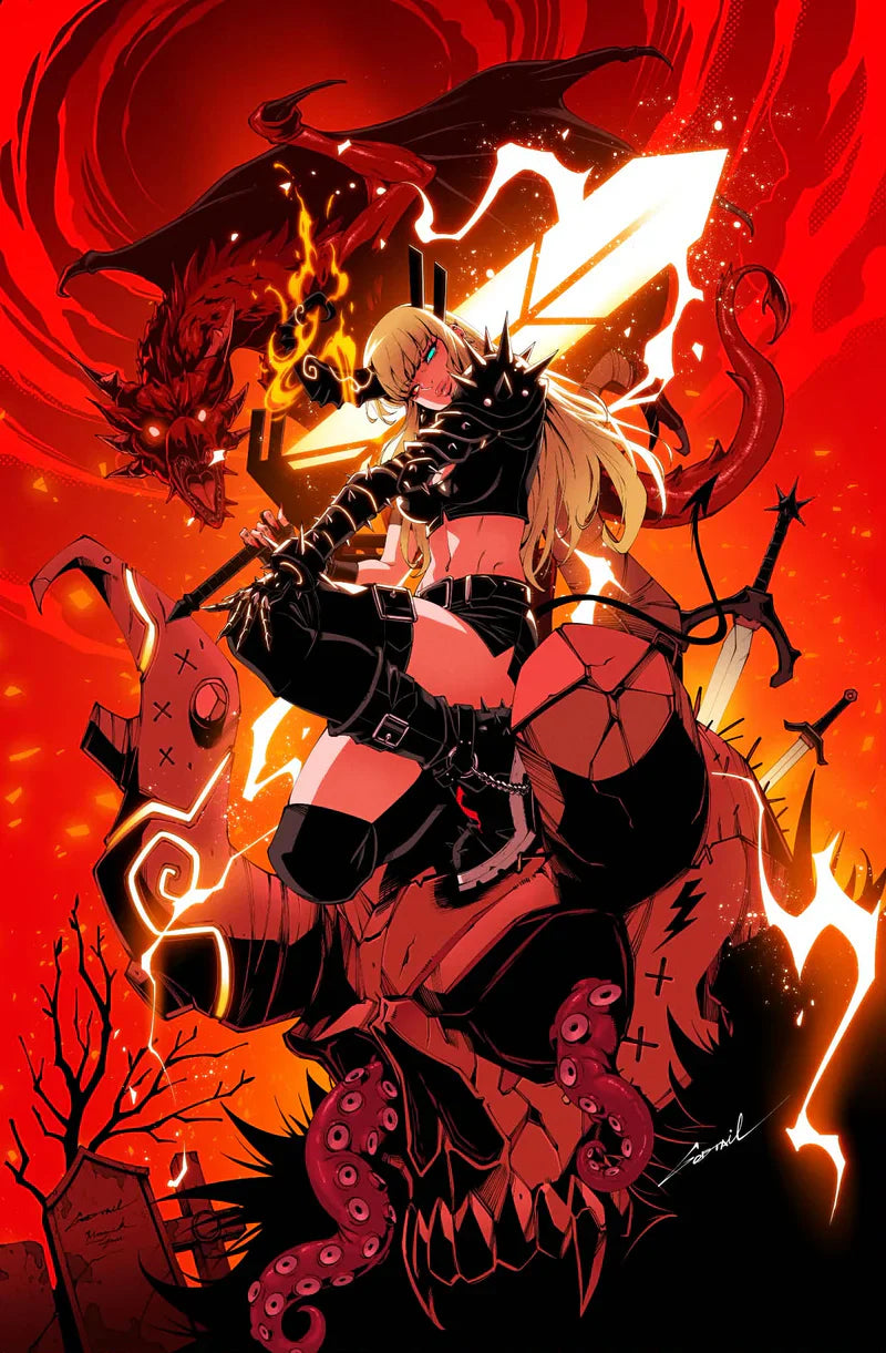 MAGIK & COLOSSUS #1 GODTAIL EXCLUSIVE VIRGIN VARIANT