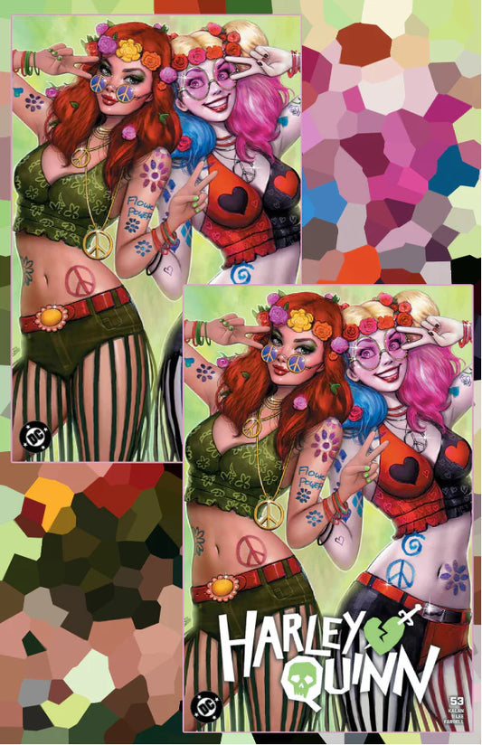 HARLEY QUINN #53 NATHAN SZERDY EXCLUSIVE VARIANT SET OF TWO