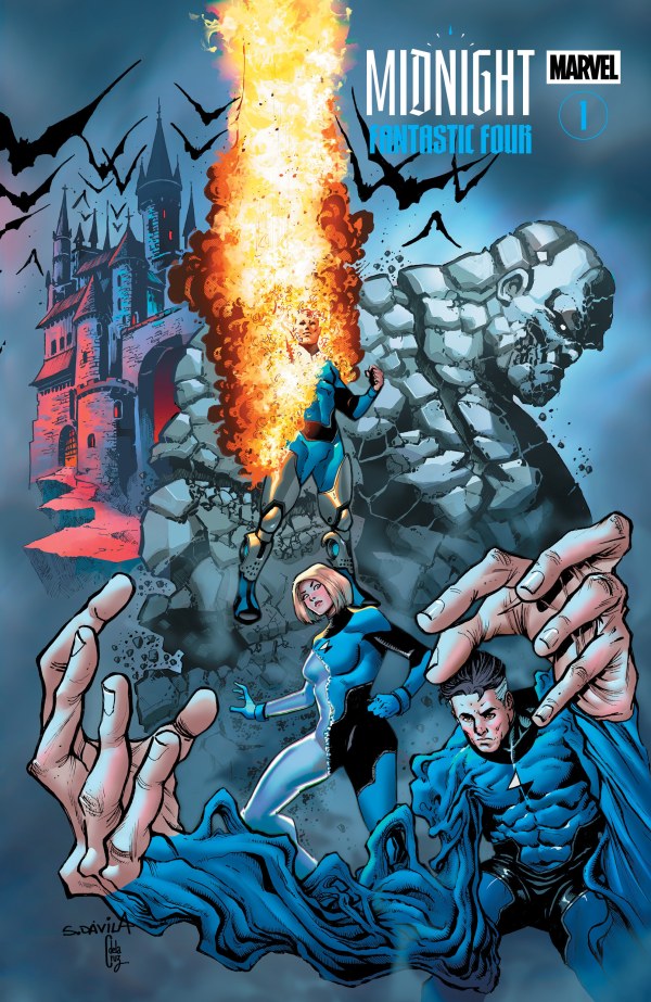 MIDNIGHT FANTASTIC FOUR #1 DA'VILLA DIAMOND UK TRADE DRESS CONNECTING EXCLUSIVE PRE-ORDER