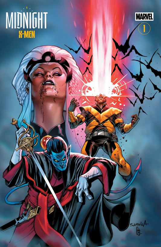 MIDNIGHT X-MEN #1 DA'VILLA DIAMOND UK TRADE DRESS CONNECTING EXCLUSIVE PRE-ORDER