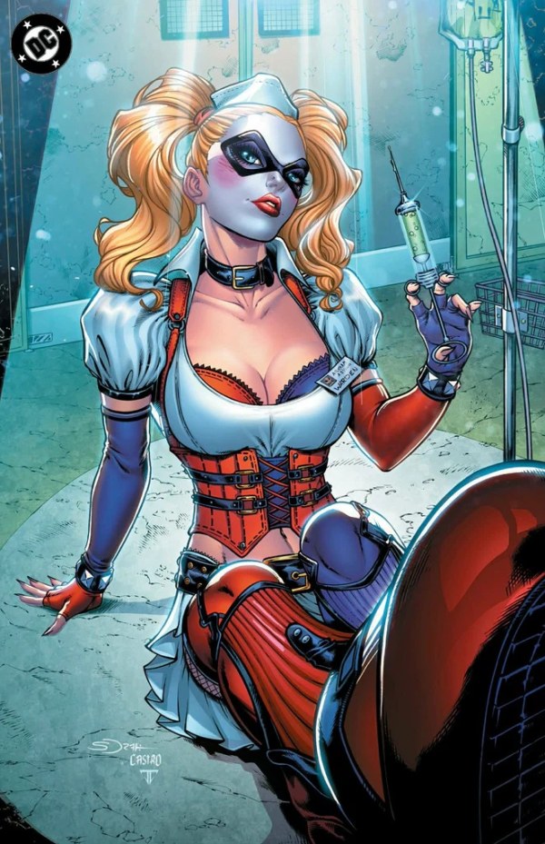 HARLEY QUINN #59 SORAH SUHNG EXCLUSIVE SET OF TWO TRADE DRESS & VIRGIN VARIANT