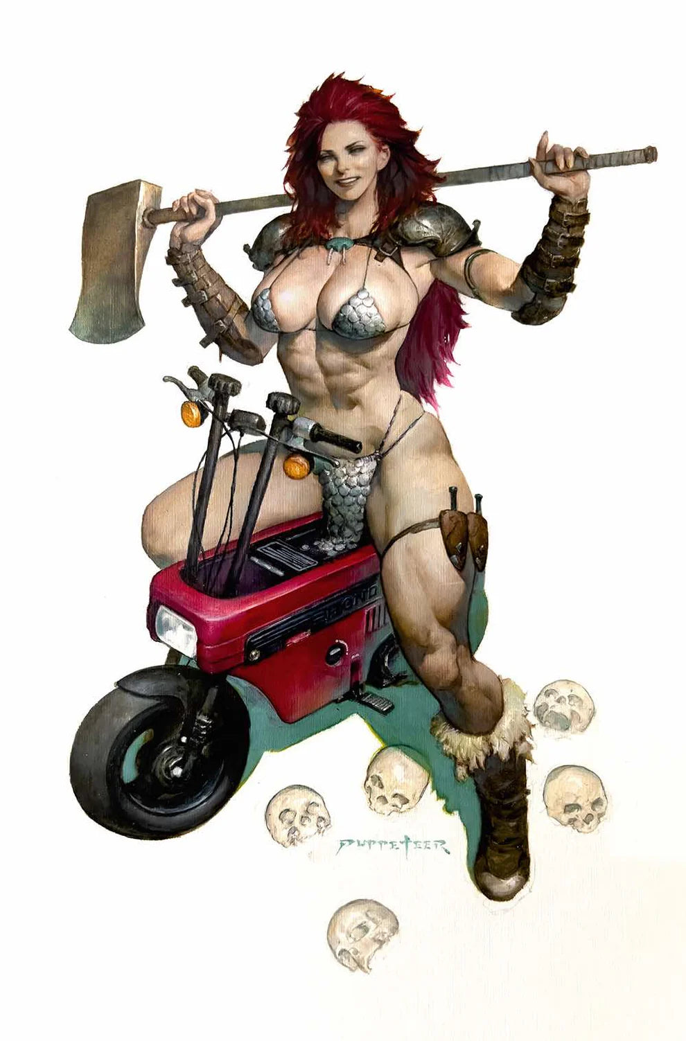 SONJA REBORN #2 PUPPETEER LEE EXCLUSIVE VIRGIN VARANT