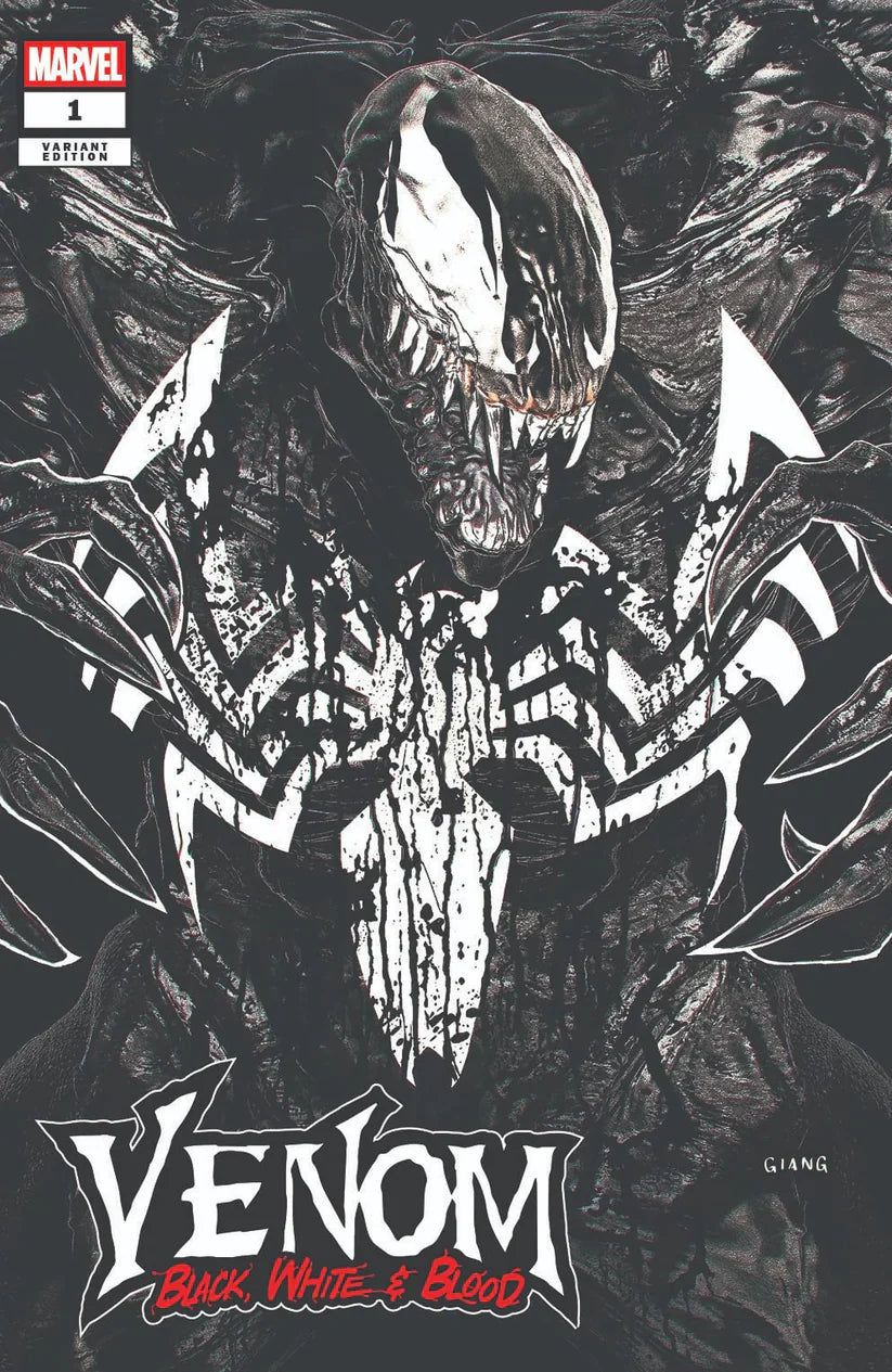 VENOM BLACK WHITE AND BLOOD #1 JOHN GIANG EXCLUSIVE